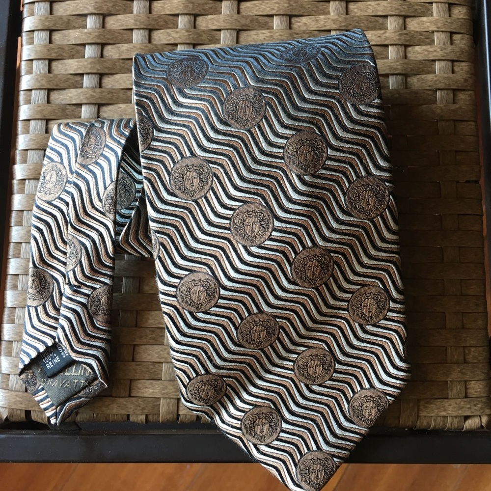 Angelino Cravatte 💯 Silk Mens Tie Made In Italy,